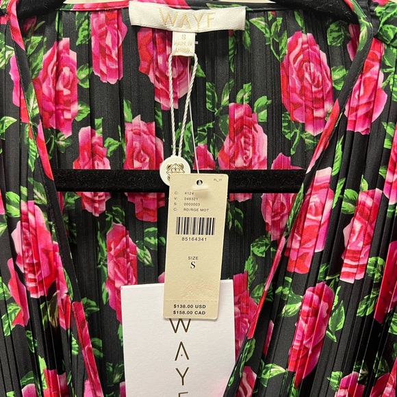 Brand new Wayf from Anthropologie jumpsuit. Perfect for Valentine’s Day! - Picture 6 of 8